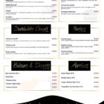 Menu L'Artisan du burger Rabat March 2024 302309-700600